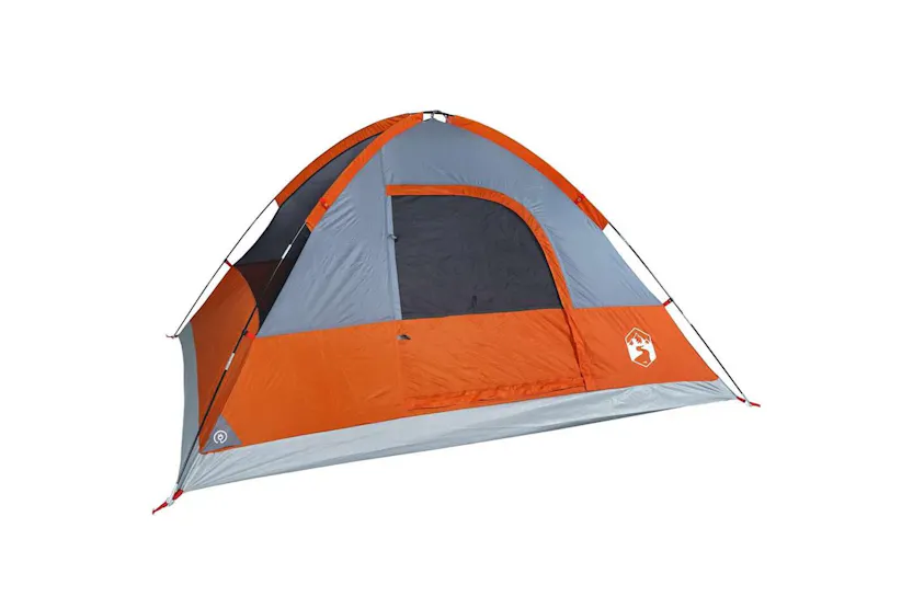 Vidaxl Family Tent Dome 6-person Orange Waterproof Vidaxl Family Tent Dome 6-person Orange Waterproof
