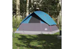 Vidaxl Family Tent Dome 6-person Blue Waterproof Vidaxl Family Tent Dome 6-person Blue Waterproof
