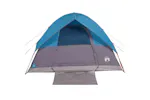 Vidaxl Family Tent Dome 6-person Blue Waterproof Vidaxl Family Tent Dome 6-person Blue Waterproof