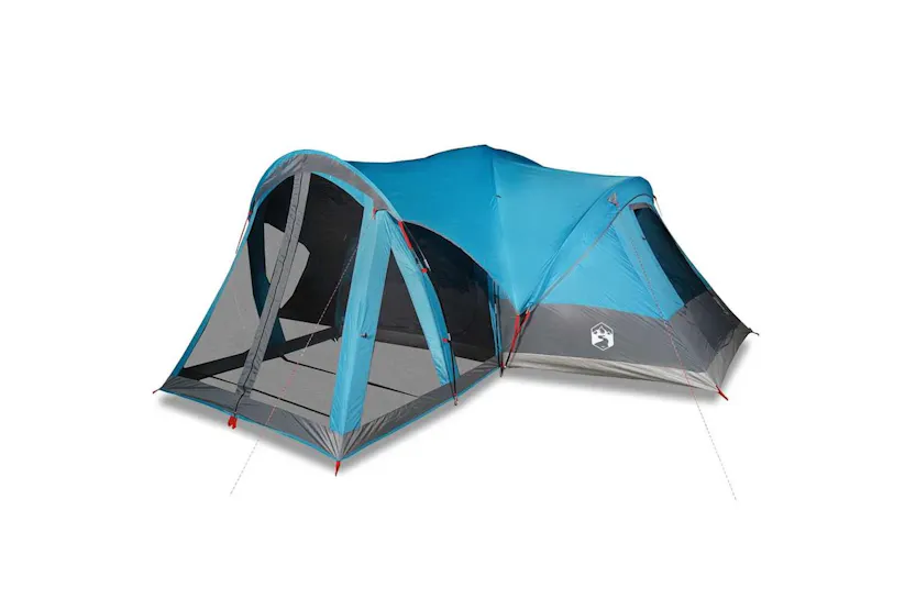 Vidaxl Family Tent Tipi 8-person Blue Waterproof Vidaxl Family Tent Tipi 8-person Blue Waterproof