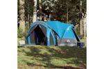 Vidaxl Family Tent Tipi 8-person Blue Waterproof Vidaxl Family Tent Tipi 8-person Blue Waterproof