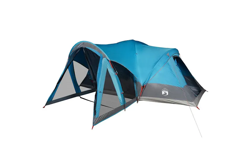 Vidaxl Family Tent Tipi 8-person Blue Waterproof Vidaxl Family Tent Tipi 8-person Blue Waterproof