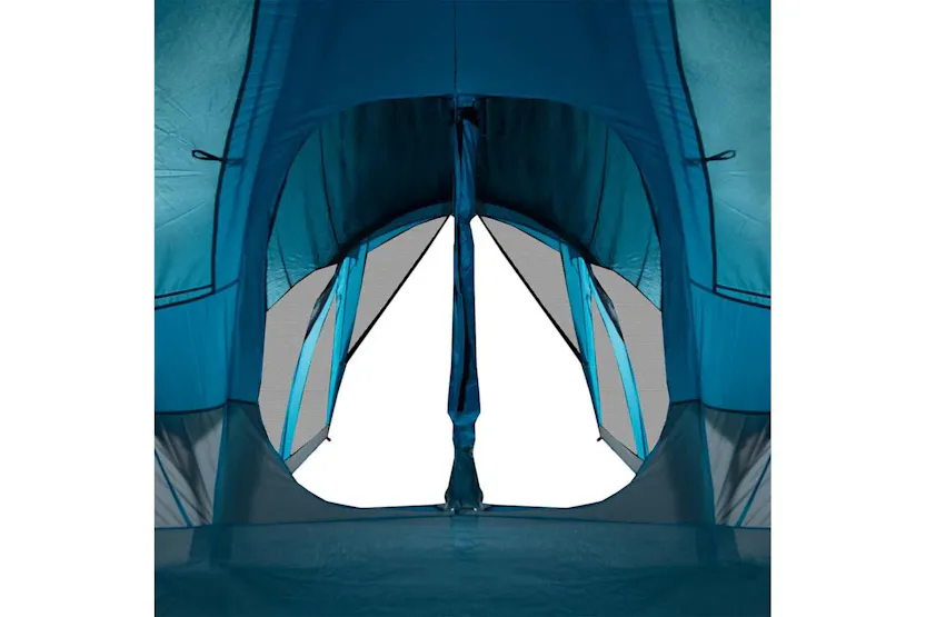 Vidaxl Family Tent Tipi 8-person Blue Waterproof Vidaxl Family Tent Tipi 8-person Blue Waterproof
