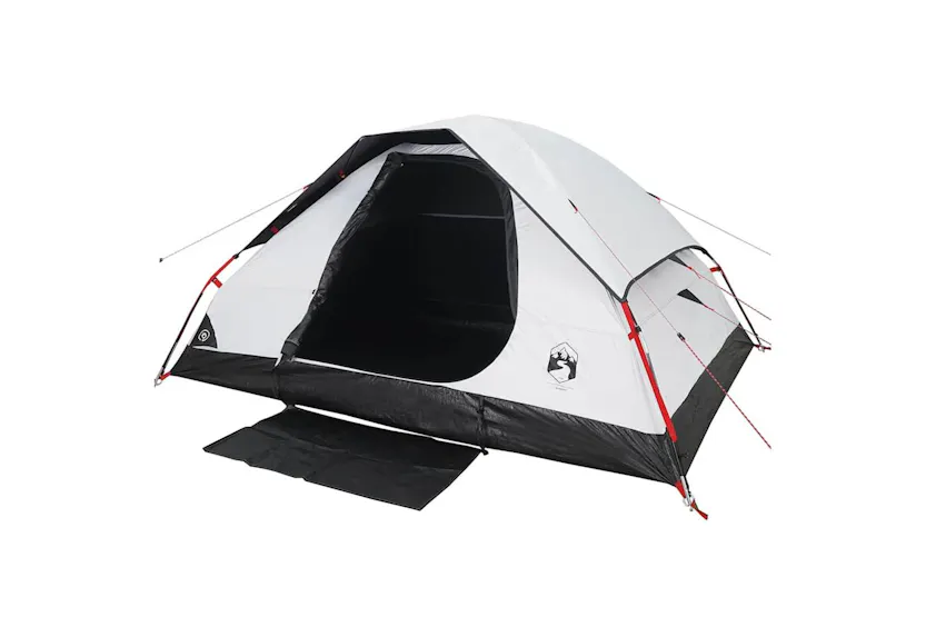 Vidaxl Family Tent Dome 6-person White Blackout Fabric Waterproof Vidaxl Family Tent Dome 6-person White Blackout Fabric Waterproof