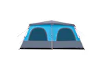Vidaxl Family Tent Dome 8-person Blue Quick Release Vidaxl Family Tent Dome 8-person Blue Quick Release