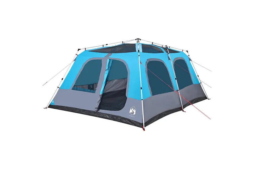 Vidaxl Family Tent Dome 10-person Blue Quick Release Vidaxl Family Tent Dome 10-person Blue Quick Release