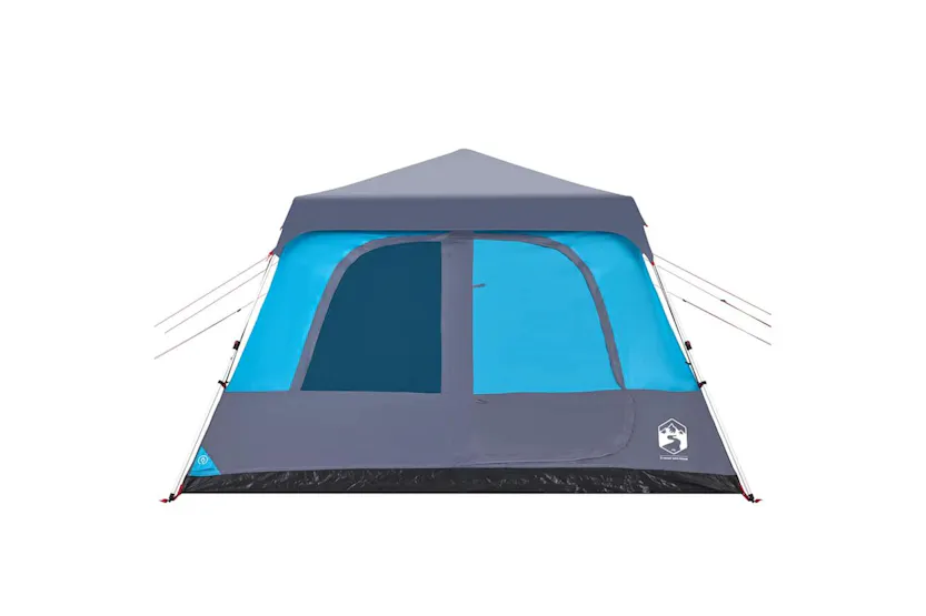 Vidaxl Family Tent Dome 10-person Blue Quick Release Vidaxl Family Tent Dome 10-person Blue Quick Release