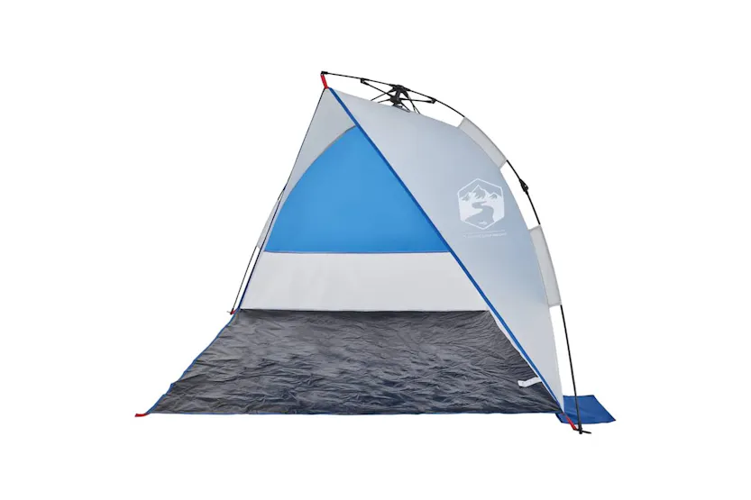 Vidaxl Beach Tent Azure Blue Quick Release Waterproof Vidaxl Beach Tent Azure Blue Quick Release Waterproof