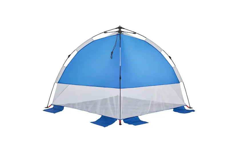 Vidaxl Beach Tent Azure Blue Quick Release Waterproof Vidaxl Beach Tent Azure Blue Quick Release Waterproof
