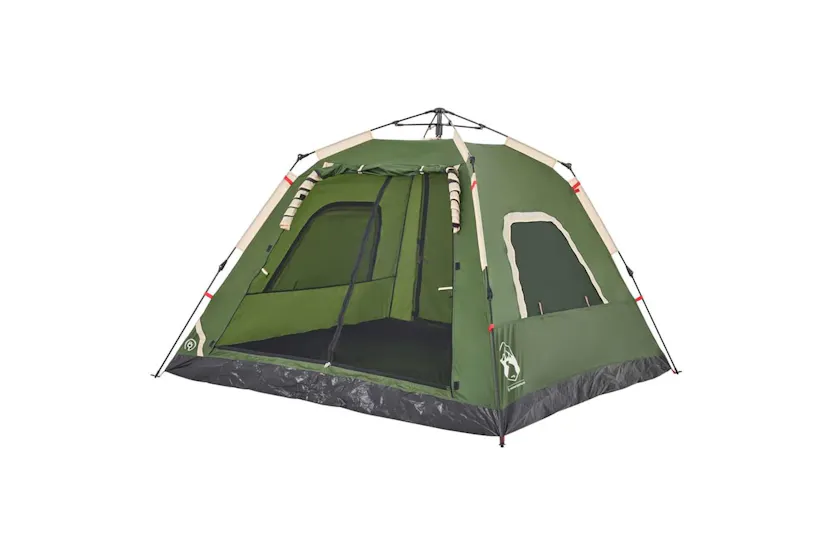 Vidaxl Camping Tent Dome 5-person Green Quick Release Vidaxl Camping Tent Dome 5-person Green Quick Release