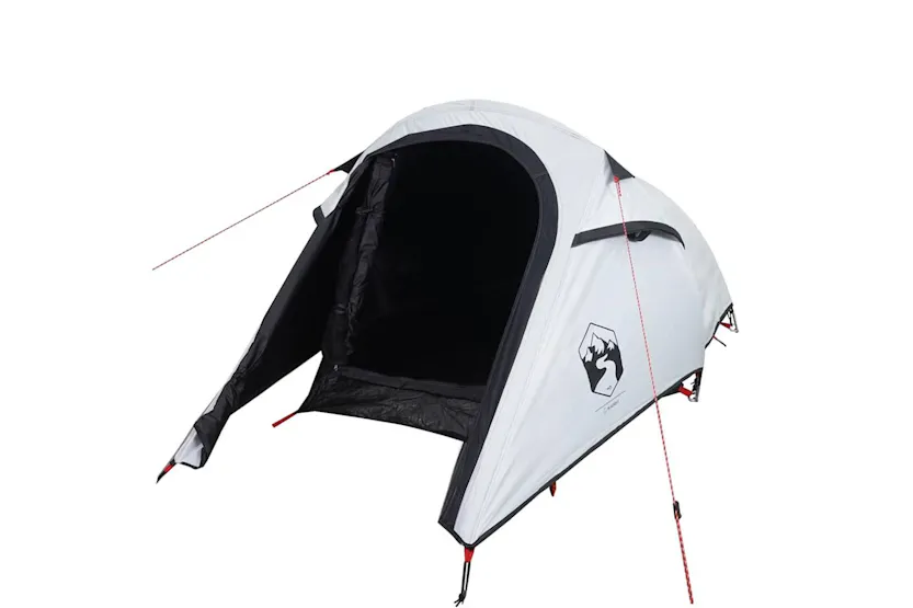 Vidaxl Camping Tent Tunnel 3-person White Blackout Fabric Waterproof Vidaxl Camping Tent Tunnel 3-person White Blackout Fabric Waterproof
