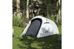 Vidaxl Camping Tent Tunnel 3-person White Blackout Fabric Waterproof Vidaxl Camping Tent Tunnel 3-person White Blackout Fabric Waterproof