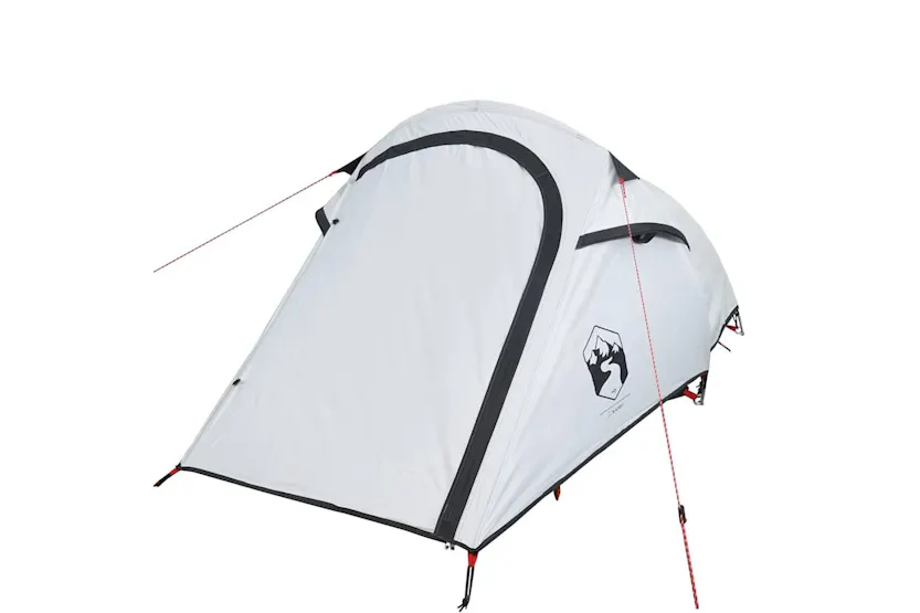 Vidaxl Camping Tent Tunnel 3-person White Blackout Fabric Waterproof Vidaxl Camping Tent Tunnel 3-person White Blackout Fabric Waterproof