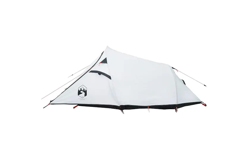 Vidaxl Camping Tent Tunnel 3-person White Blackout Fabric Waterproof Vidaxl Camping Tent Tunnel 3-person White Blackout Fabric Waterproof