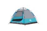 Vidaxl Camping Tent Cabin 4-person Blue Quick Release Vidaxl Camping Tent Cabin 4-person Blue Quick Release