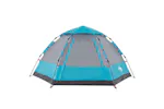 Vidaxl Camping Tent Cabin 4-person Blue Quick Release Vidaxl Camping Tent Cabin 4-person Blue Quick Release