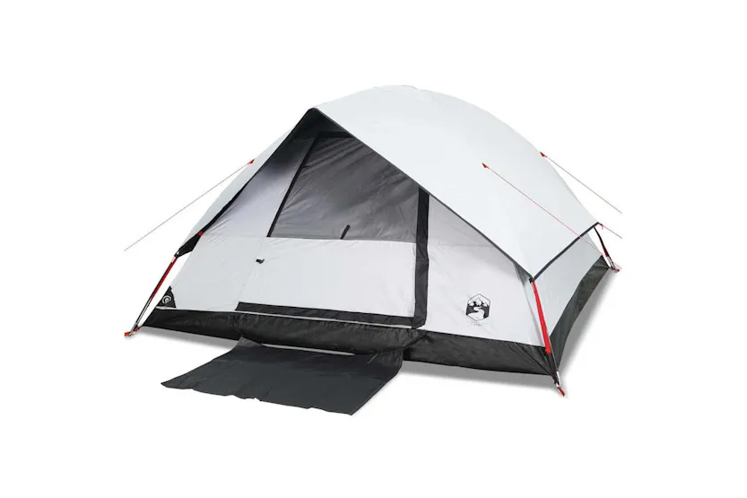 Vidaxl Family Tent Dome 6-person White Blackout Fabric Waterproof Vidaxl Family Tent Dome 6-person White Blackout Fabric Waterproof