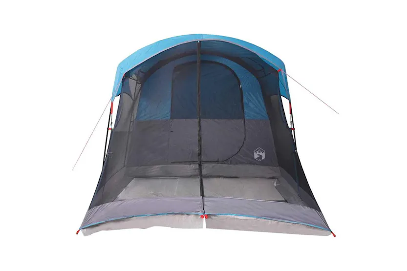 Vidaxl Family Tent Tunnel 8-person Blue Waterproof Vidaxl Family Tent Tunnel 8-person Blue Waterproof