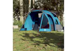 Vidaxl Camping Tent Tunnel 4-person Blue Waterproof Vidaxl Camping Tent Tunnel 4-person Blue Waterproof