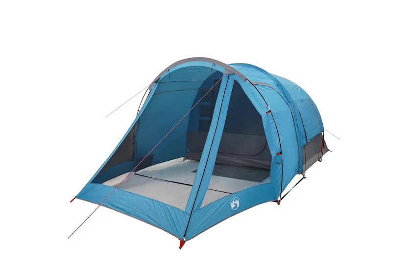 Vidaxl Camping Tent Tunnel 4-person Blue Waterproof Vidaxl Camping Tent Tunnel 4-person Blue Waterproof