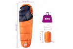 Vidaxl Mummy Sleeping Bag For Adults Camping 3 Seasons Vidaxl Mummy Sleeping Bag For Adults Camping 3 Seasons