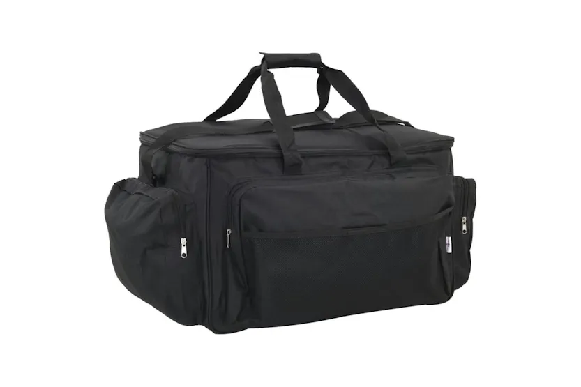 Vidaxl Fishing Bag Waterproof Black Oxford Fabric Vidaxl Fishing Bag Waterproof Black Oxford Fabric