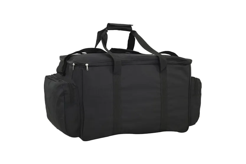 Vidaxl Fishing Bag Waterproof Black Oxford Fabric Vidaxl Fishing Bag Waterproof Black Oxford Fabric