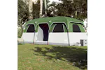 Vidaxl Family Tent Cabin 10-person Green Waterproof Vidaxl Family Tent Cabin 10-person Green Waterproof