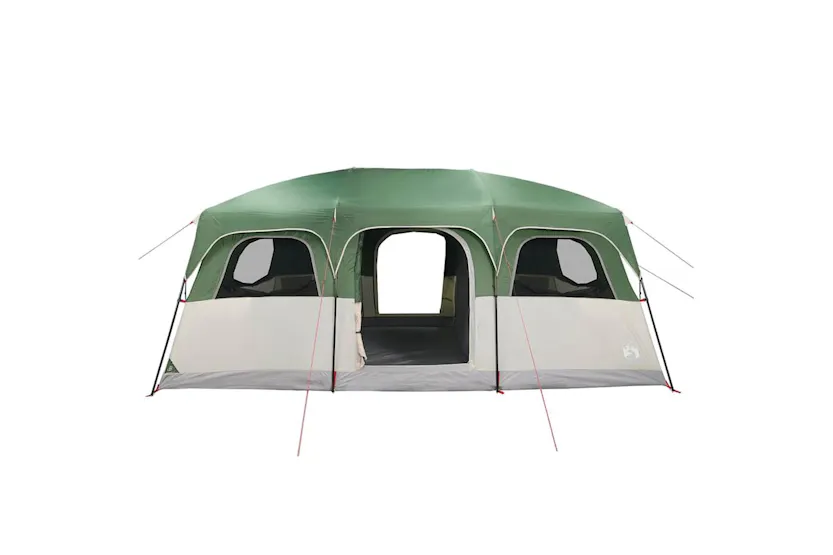Vidaxl Family Tent Cabin 10-person Green Waterproof Vidaxl Family Tent Cabin 10-person Green Waterproof
