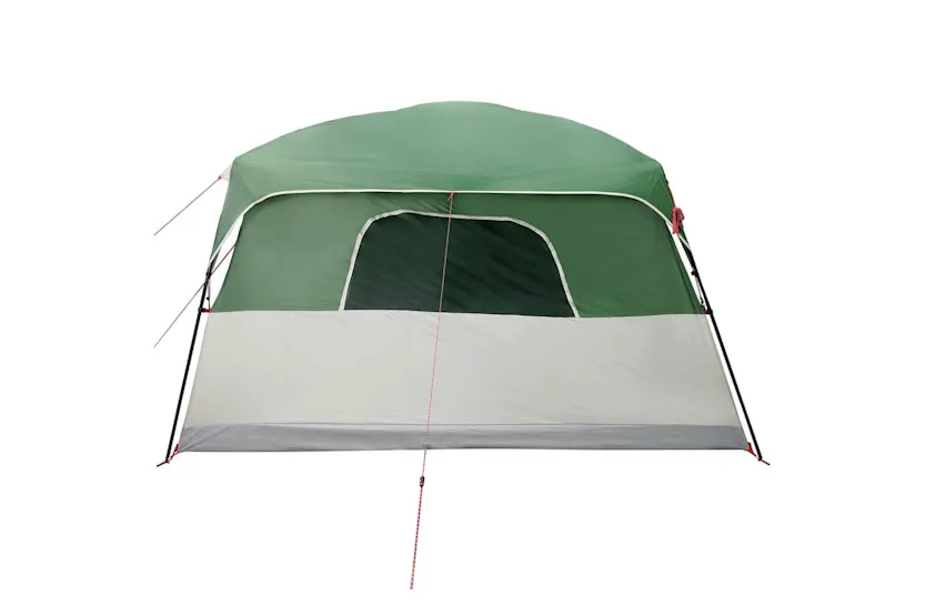 Vidaxl Family Tent Cabin 10-person Green Waterproof Vidaxl Family Tent Cabin 10-person Green Waterproof