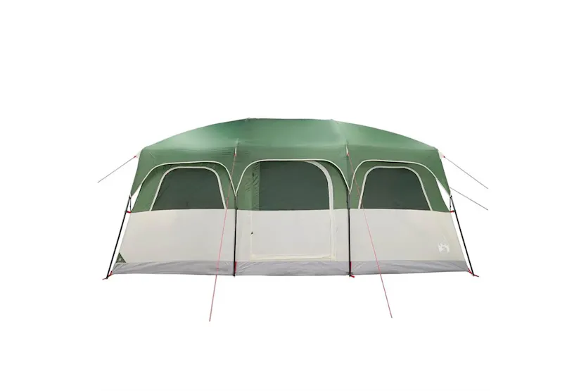 Vidaxl Family Tent Cabin 10-person Green Waterproof Vidaxl Family Tent Cabin 10-person Green Waterproof