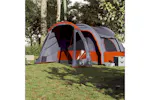Vidaxl Family Tent 6-person Grey Waterproof Vidaxl Family Tent 6-person Grey Waterproof