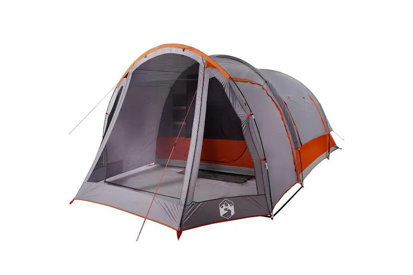 Vidaxl Family Tent 6-person Grey Waterproof Vidaxl Family Tent 6-person Grey Waterproof