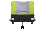 Vidaxl Bike Trailer Black And Green 45 Kg Iron Vidaxl Bike Trailer Black And Green 45 Kg Iron