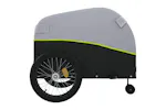 Vidaxl Bike Trailer Black And Green 45 Kg Iron Vidaxl Bike Trailer Black And Green 45 Kg Iron