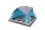 Vidaxl Camping Tent Cabin 4-person Blue Waterproof Vidaxl Camping Tent Cabin 4-person Blue Waterproof