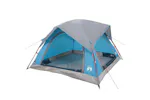 Vidaxl Camping Tent Cabin 4-person Blue Waterproof Vidaxl Camping Tent Cabin 4-person Blue Waterproof