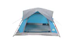 Vidaxl Camping Tent Cabin 4-person Blue Waterproof Vidaxl Camping Tent Cabin 4-person Blue Waterproof