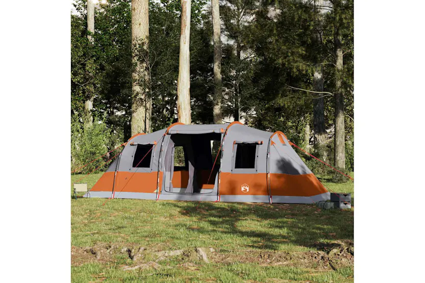 Vidaxl Family Tent Tunnel 6-person Grey Waterproof Vidaxl Family Tent Tunnel 6-person Grey Waterproof