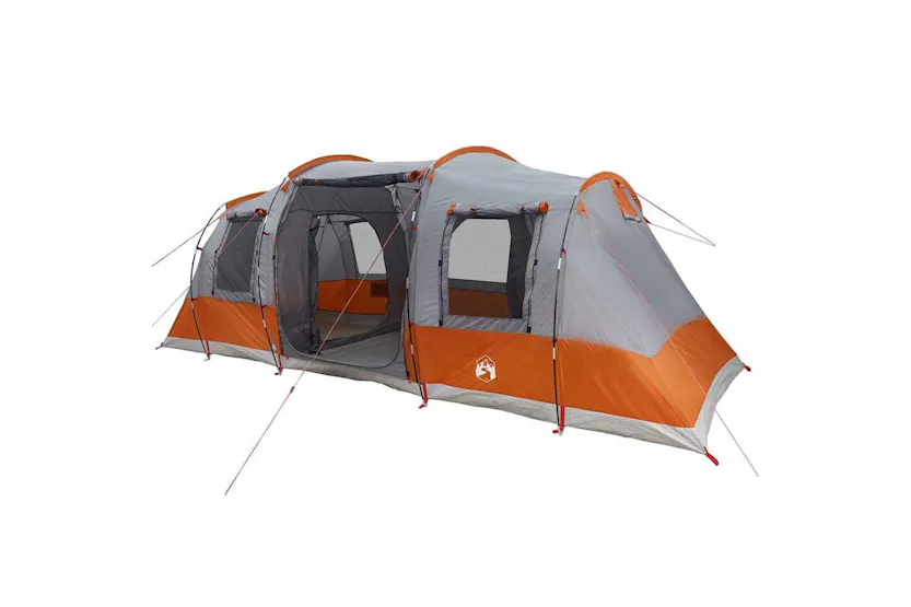 Vidaxl Family Tent Tunnel 6-person Grey Waterproof Vidaxl Family Tent Tunnel 6-person Grey Waterproof