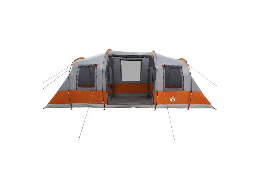 Vidaxl Family Tent Tunnel 6-person Grey Waterproof Vidaxl Family Tent Tunnel 6-person Grey Waterproof