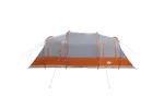 Vidaxl Family Tent Tunnel 6-person Grey Waterproof Vidaxl Family Tent Tunnel 6-person Grey Waterproof