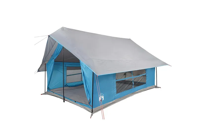 Vidaxl Camping Tent 5-person Blue Waterproof Vidaxl Camping Tent 5-person Blue Waterproof