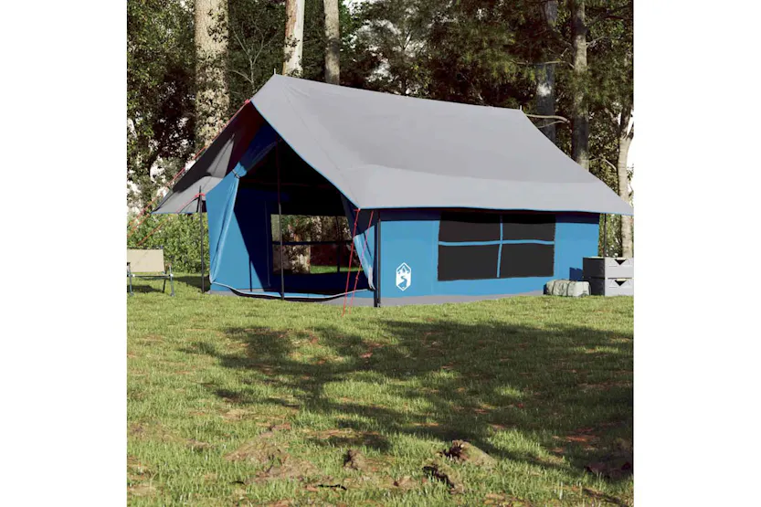 Vidaxl Camping Tent 5-person Blue Waterproof Vidaxl Camping Tent 5-person Blue Waterproof