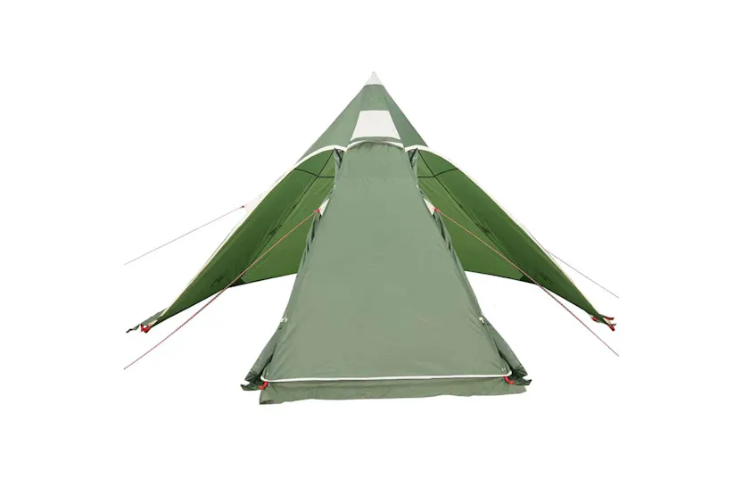Vidaxl Camping Tent Tipi 5-person Green Waterproof Vidaxl Camping Tent Tipi 5-person Green Waterproof