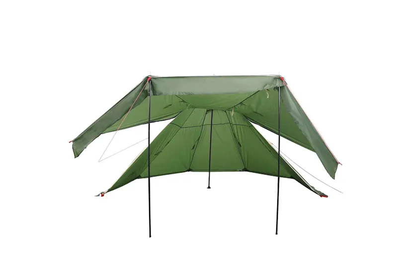 Vidaxl Camping Tent Tipi 5-person Green Waterproof Vidaxl Camping Tent Tipi 5-person Green Waterproof
