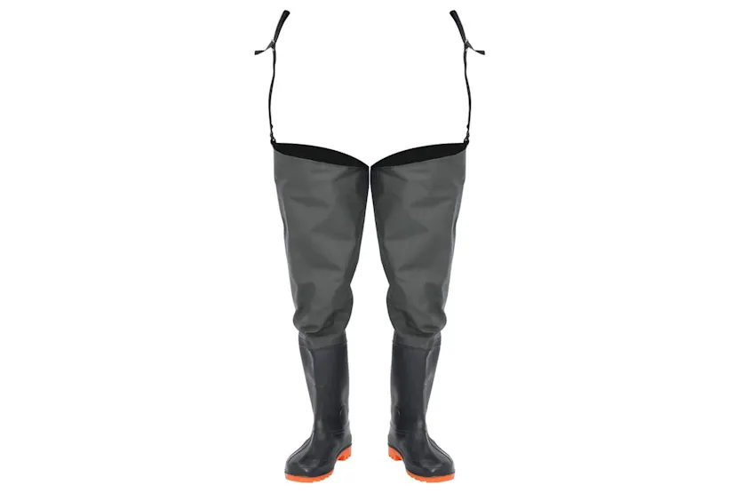 Vidaxl Hip Waders Dark Green Size 40 Vidaxl Hip Waders Dark Green Size 40