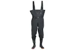 Vidaxl Chest Waders With Boots And Belt Black Size 41 Vidaxl Chest Waders With Boots And Belt Black Size 41
