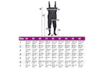 Vidaxl Chest Waders With Boots And Belt Black Size 41 Vidaxl Chest Waders With Boots And Belt Black Size 41