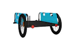 Vidaxl Bike Trailer Blue And Black Oxford Fabric And Iron Vidaxl Bike Trailer Blue And Black Oxford Fabric And Iron